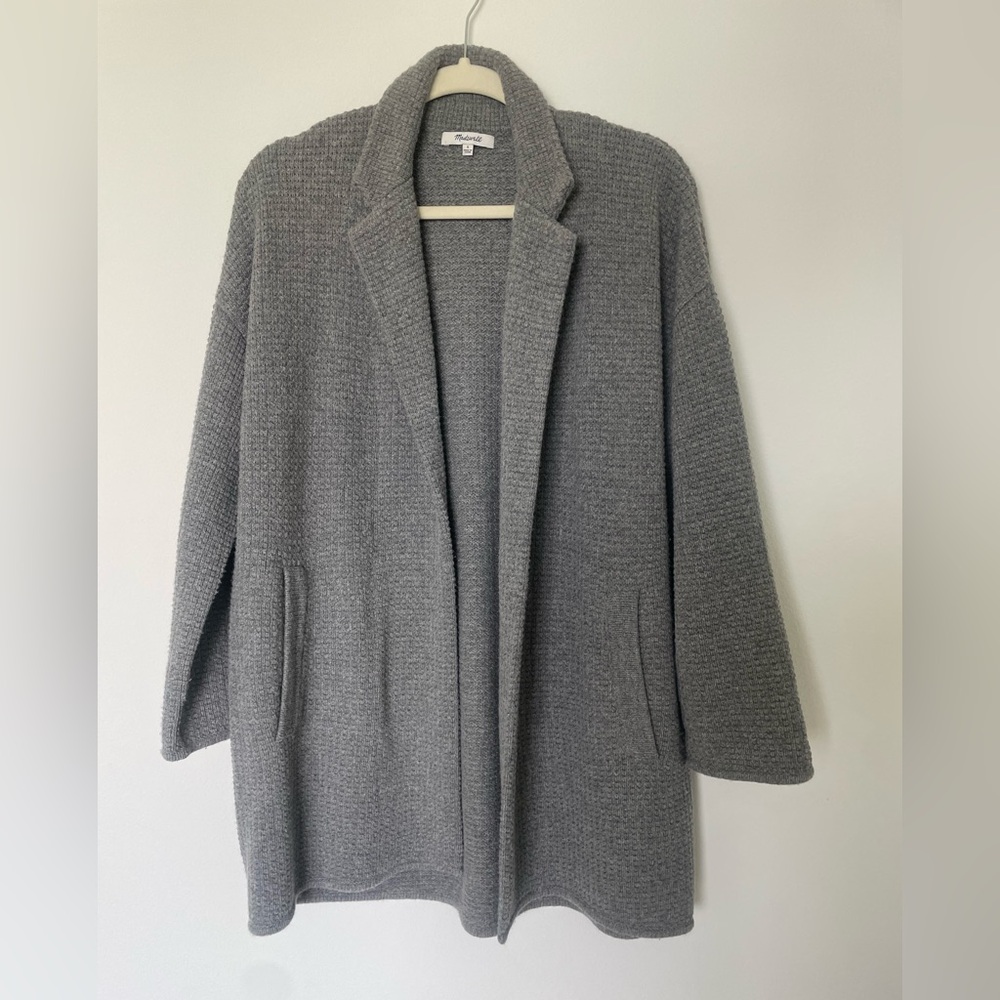 Madewell Open Cardigan Blazer Small